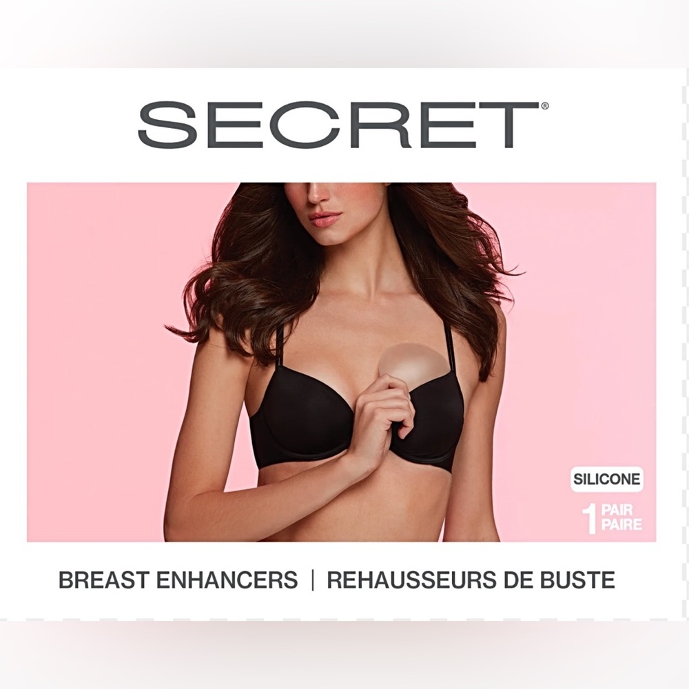 🆕 Secret Silicone Breast Enhancers - Clear